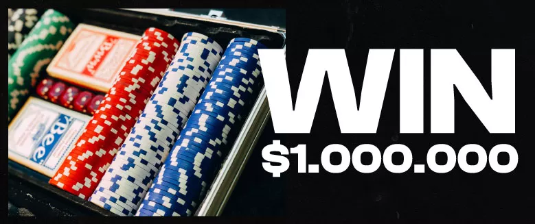 Jackpot up to $1.000.000