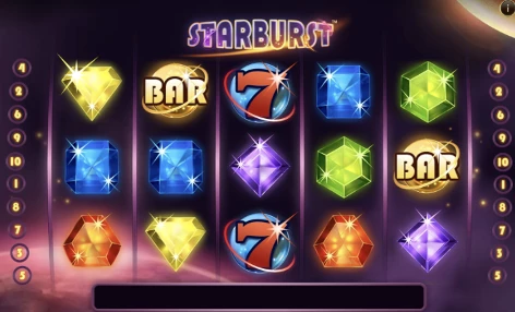 Starburst NetEnt hos VBET