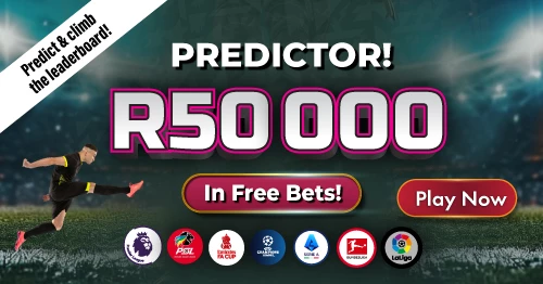 R50, 000 in Free Bets with Gbets Predictor