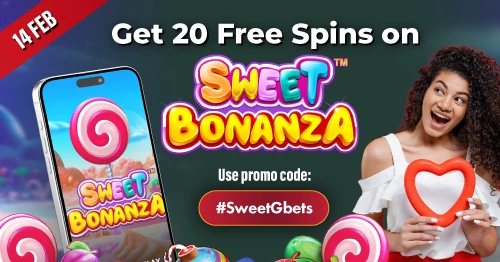 20 Free Spins For Sweet Bonanza!