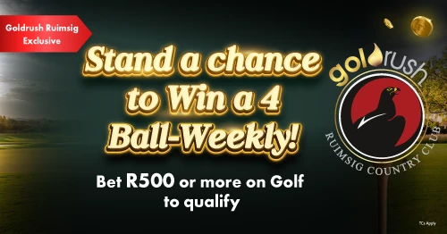 Weekly: Goldrush Ruimsig 4 Ball