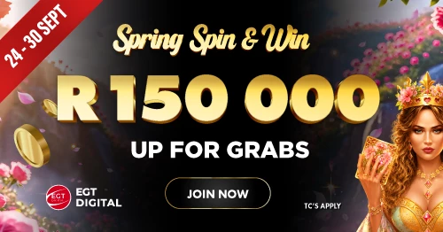 Register, Play & Win a share of R150 000