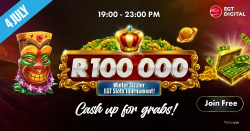 R100 000 EGT Slizzer Tournament!
