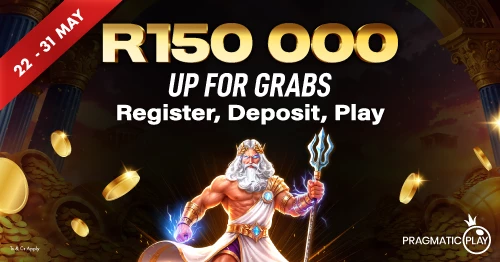 Register, Play, Win share of R150 000
