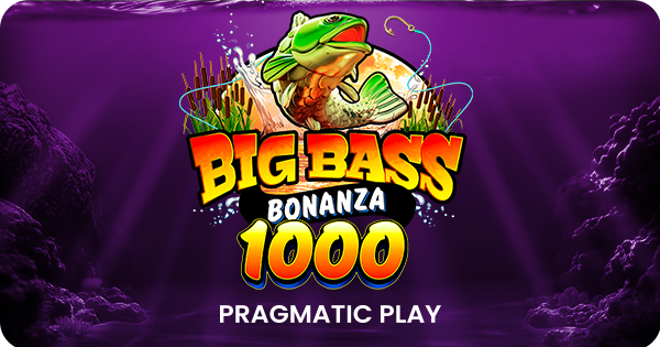 Jogo de slot Big Bass Bonanza 1000 da Pragmatic Play.