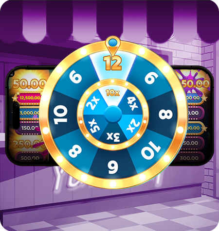 Roleta do jogo Wild Scoops - Tap n Cash
