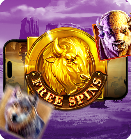 Símbolo de Giros grátis do jogo Buffalo Collector.