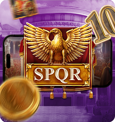 Símbolos do jogo Roman Emperors.