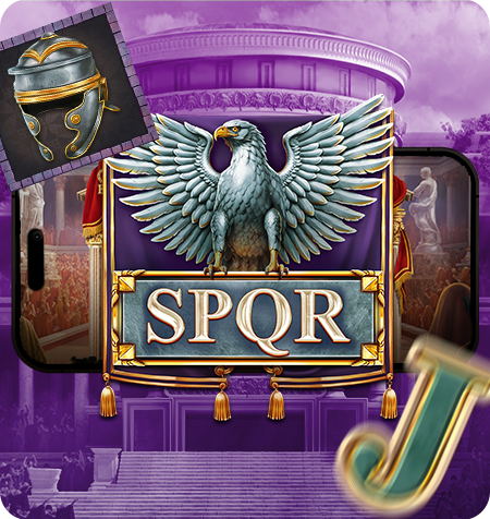 Símbolos especiais do jogo Roman Emperors.
