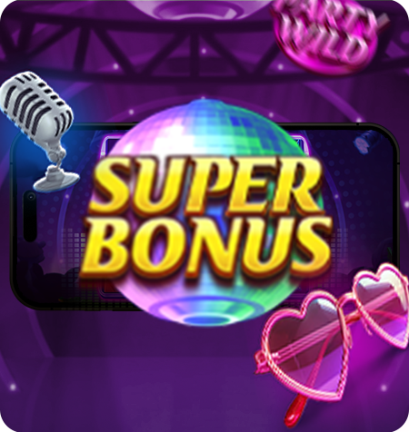 Símbolos de bônus do jogo Party Star.
