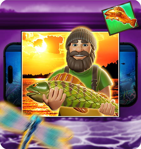 Símbolo Wild do jogo Big Bass Bonanza Keeping It Reel.