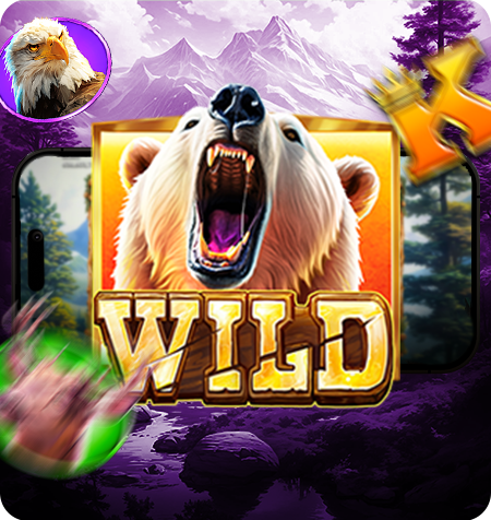 Símbolo Urso Furioso do jogo Big Brown.