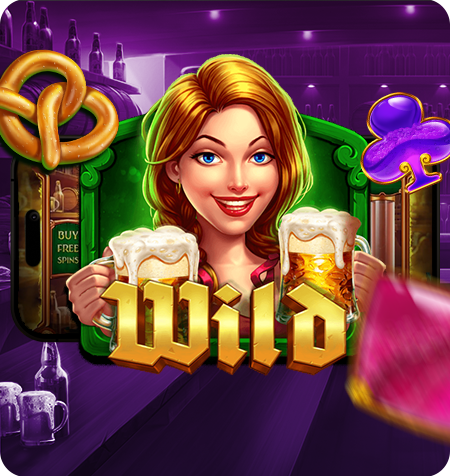Símbolo Wild do jogo Octobeer.