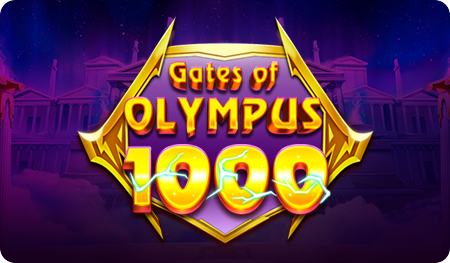 Logo do jogo gates of olympus 1000