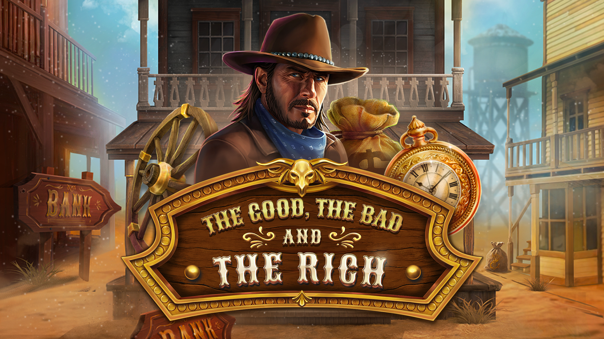 Logo do jogo The good the bad and the rich
