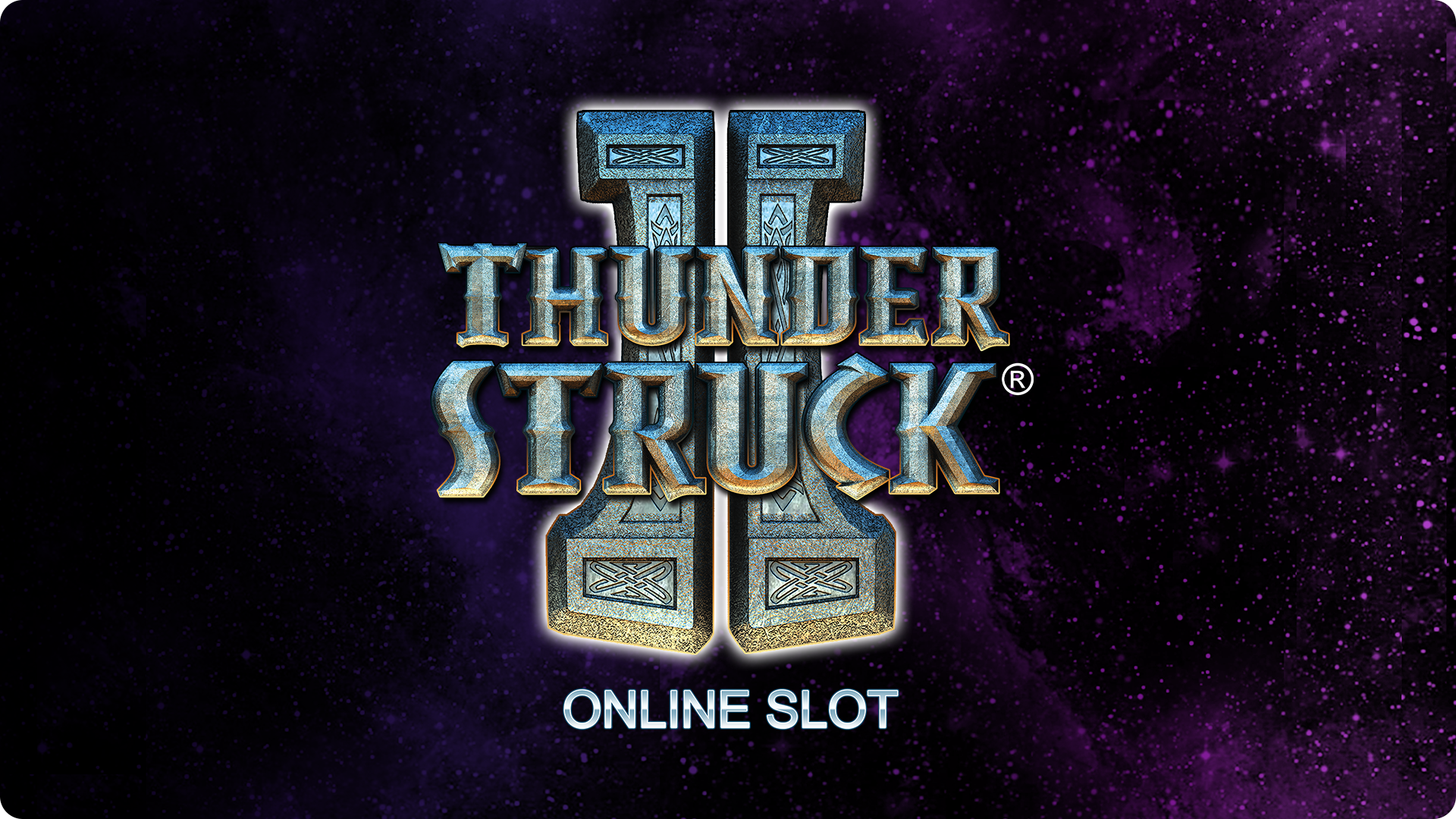 Logo do jogo thunderstruck 2