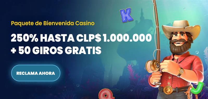 paquete de bienvenida del casino