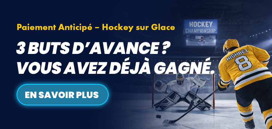 hockey sur glace prepaiement