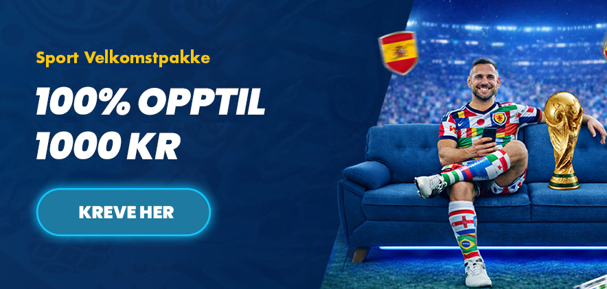 sports velkomsttilbud