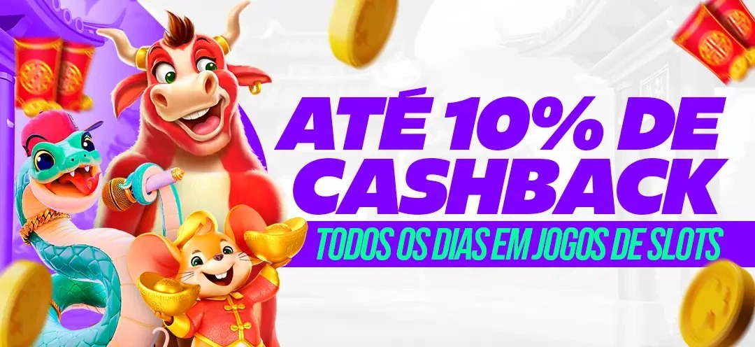 BÔNUS CASHBACK DIÁRIO DE ATÉ 10%
