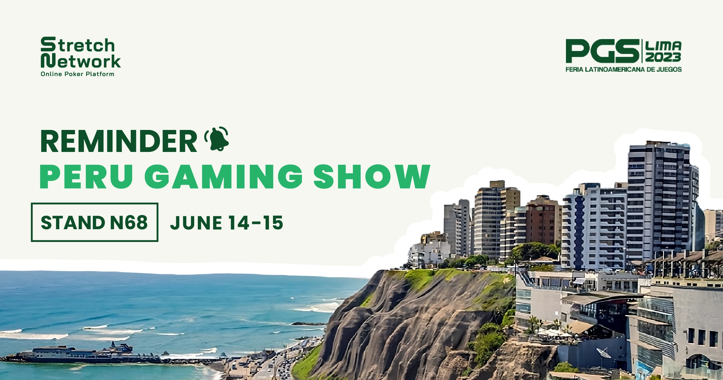 Stretch Network will participate in Peru Gaming Show