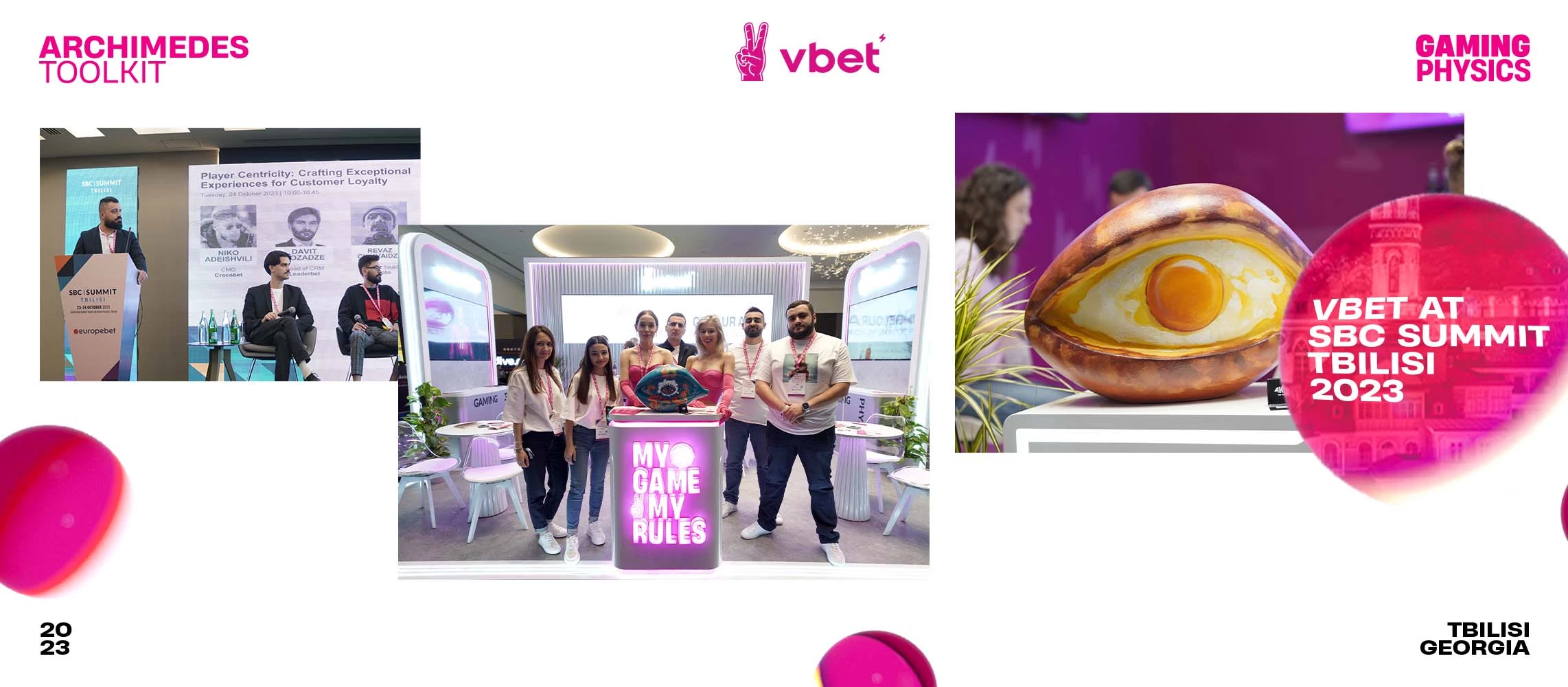 VBET attended SBC Summit Tbilisi 2023